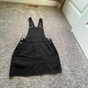 Love Tree Denim Overall Dress